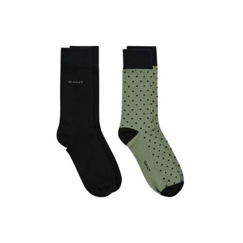 An image of the Gant Solid + Dot Socks 2 Pack