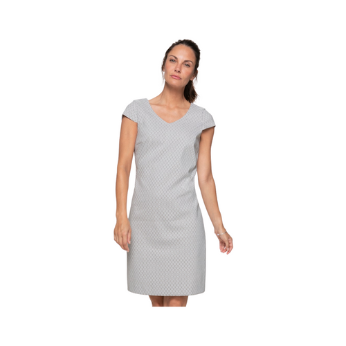 An image of the Bianca V Neck Dress