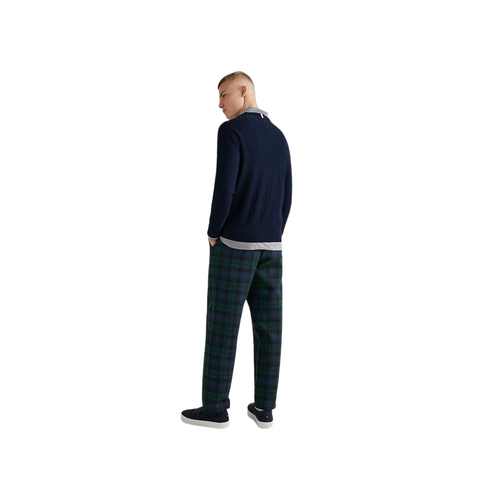 An image of the Tommy Hilfiger Triangle Structure Crew Jumper