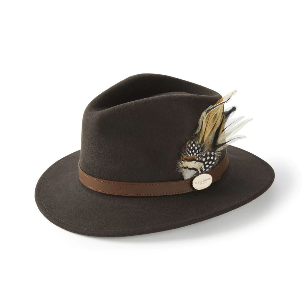 An image of the Hicks & Brown Suffolk Guinea Fedora