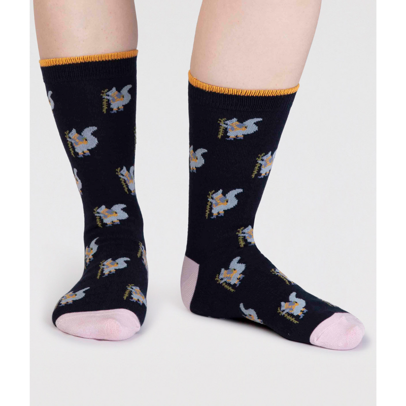 An image of the Thought Bamboo Animal Sock
