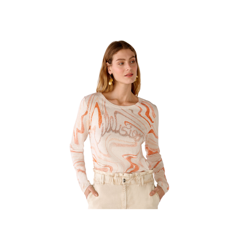 An image of the Oui Sequin Detail Jumper