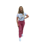 An image of the Marella Denim Crop Mom Jeans
