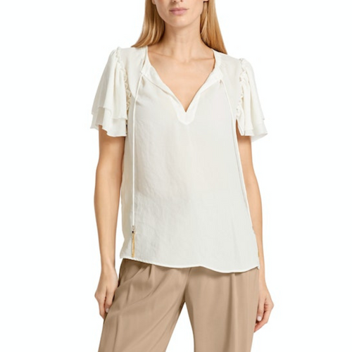An image of the Marc Cain V Neck Blouse
