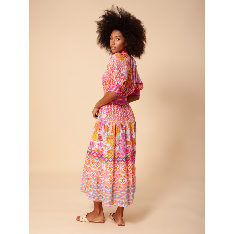 An image of the Hale Bob Multi Print Dress
