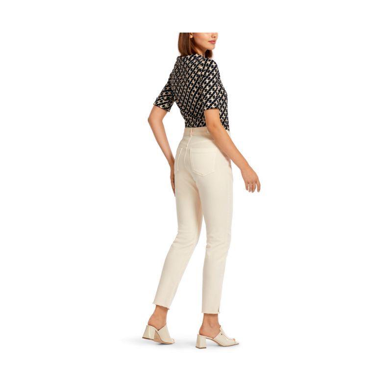An image of the Marc Cain Frayed Bottom Jeans