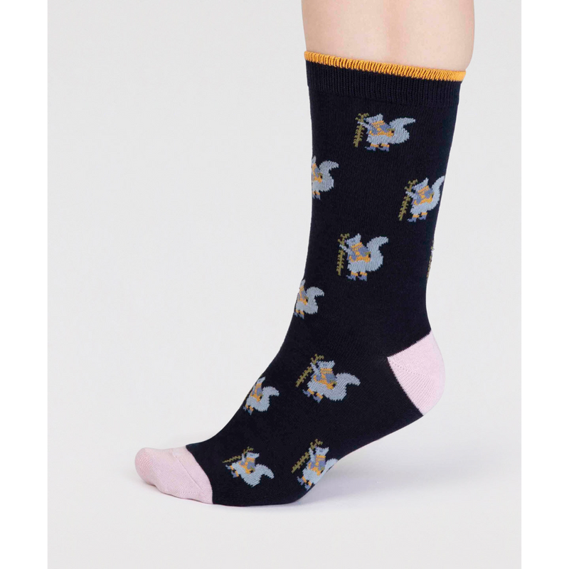 An image of the Thought Bamboo Animal Sock