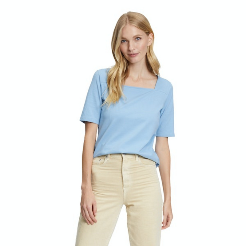 An image of the Betty Barclay Square Neck Top