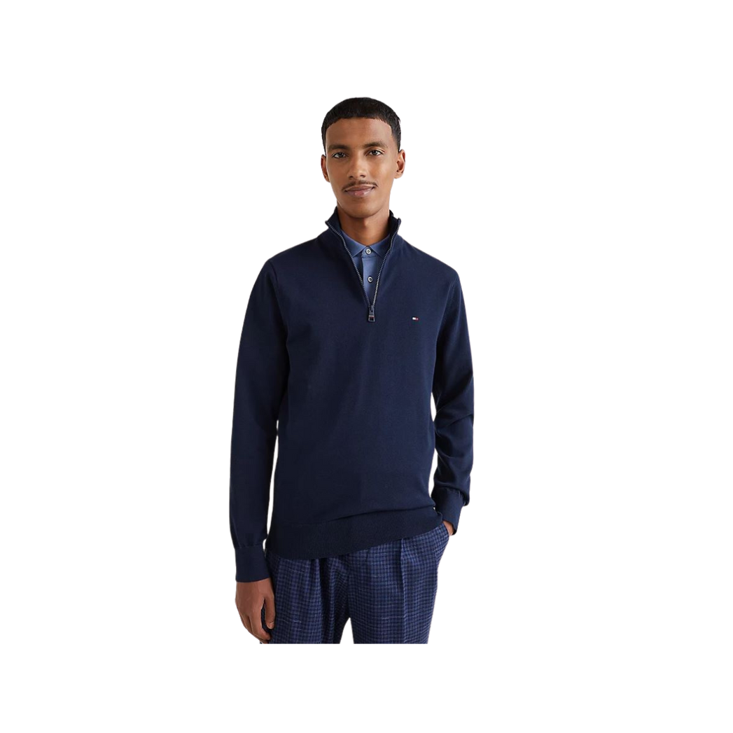 An image of the Tommy Hilfiger 1985 Zip Mock Jumper