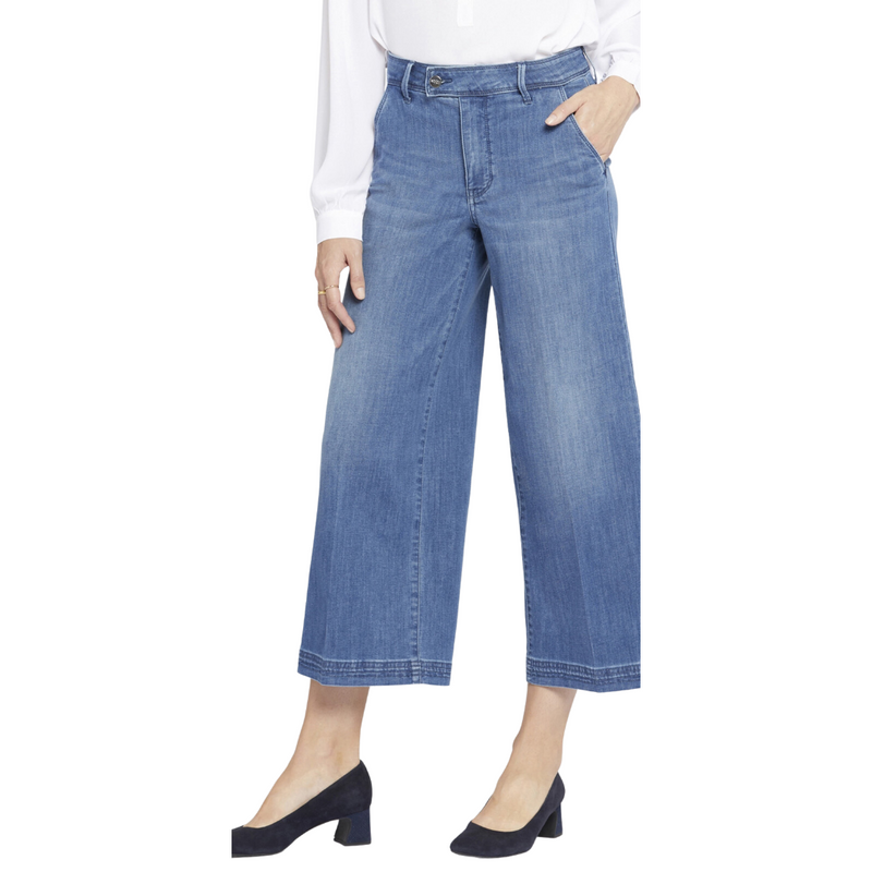 An image of the NYDJ Mona Wide Leg Trouser