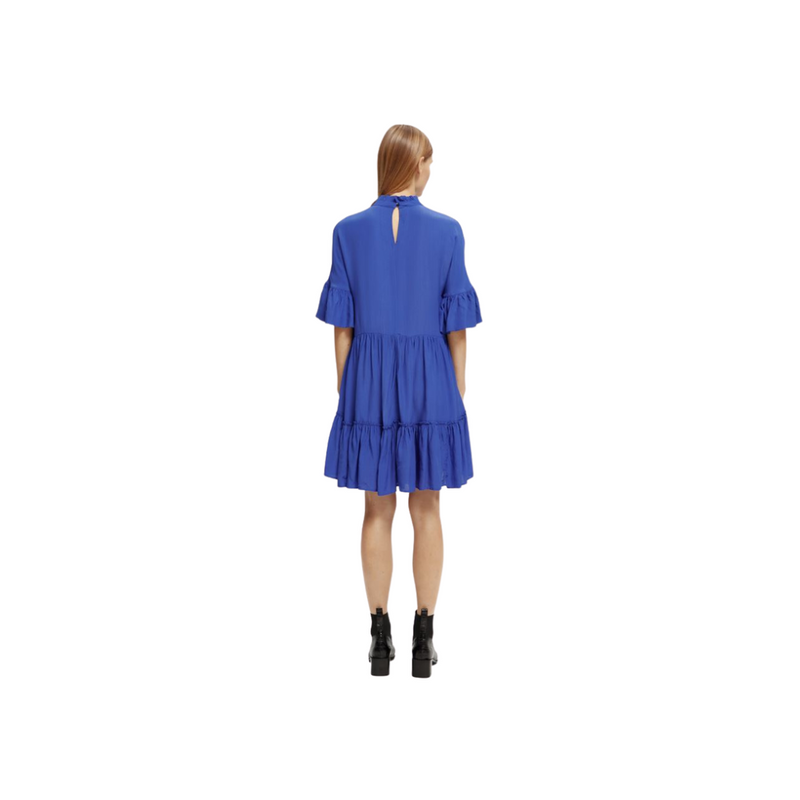 An image of the Scotch & Soda Short Dress Ruffle Sleeve