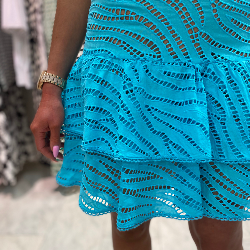An image of the Michael Kors Eyelet Dress