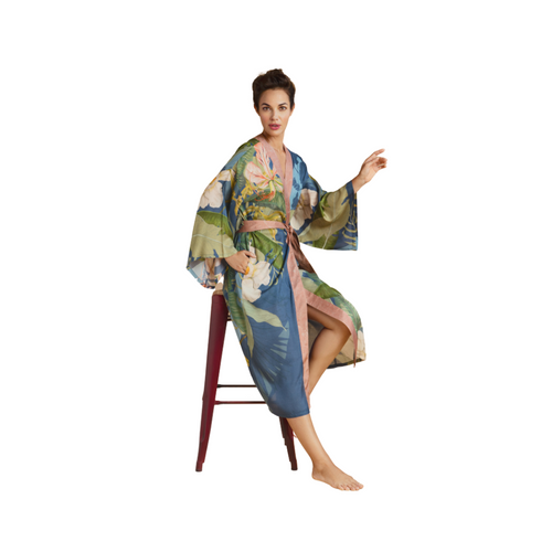 An image of the Powder Kimono Gown
