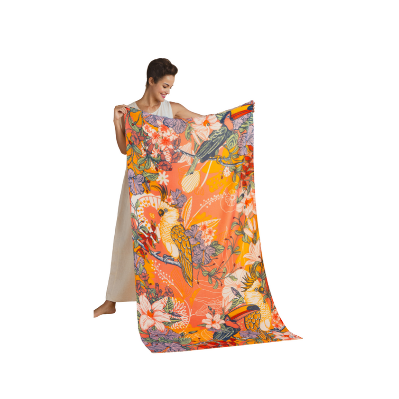 An image of the Powder Print Scarf