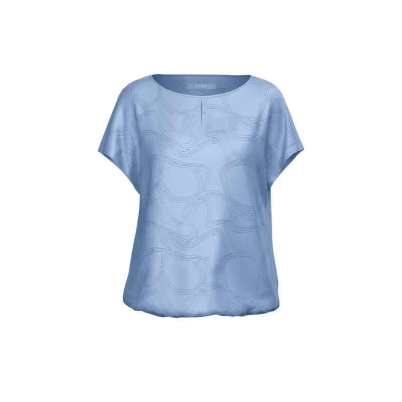 An image of the Bianca Sella Swirled Top