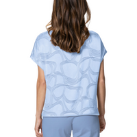 An image of the Bianca Sella Swirled Top