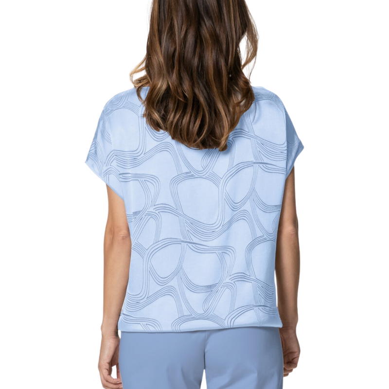 An image of the Bianca Sella Swirled Top