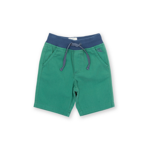 An image of the Kite Green Yacht Shorts