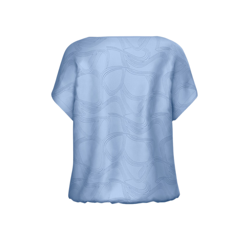An image of the Bianca Sella Swirled Top