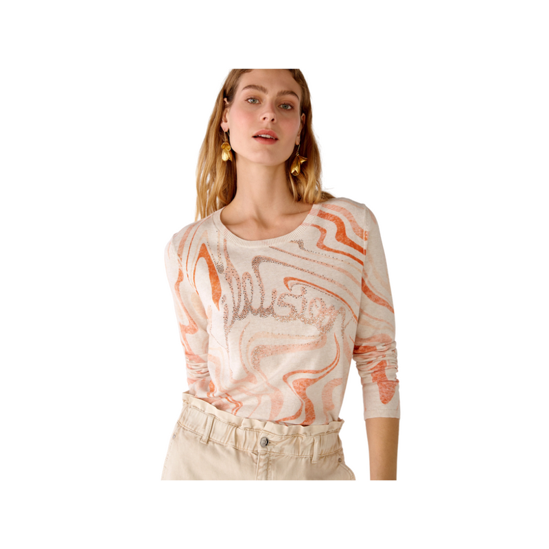 An image of the Oui Sequin Detail Jumper