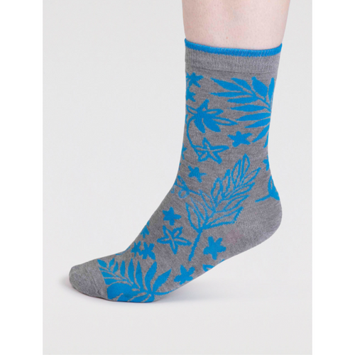 An image of the Thought Bamboo Floral Sock
