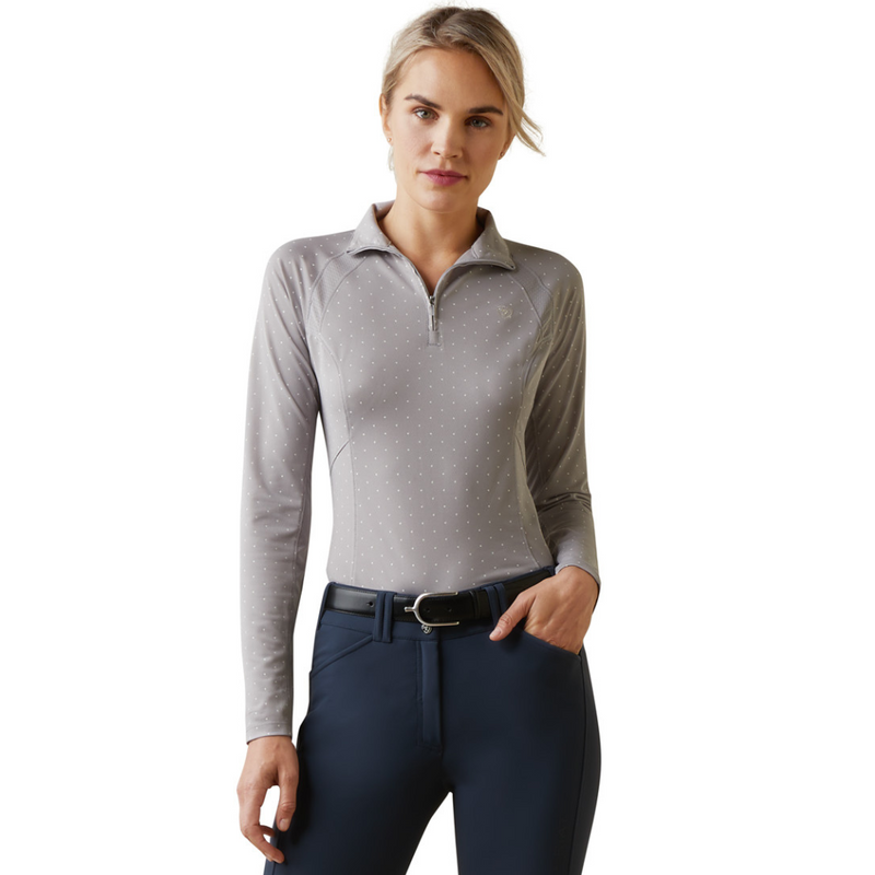 An image of the Ariat Sunstopper 2.0 1/4 Zip Baselayer