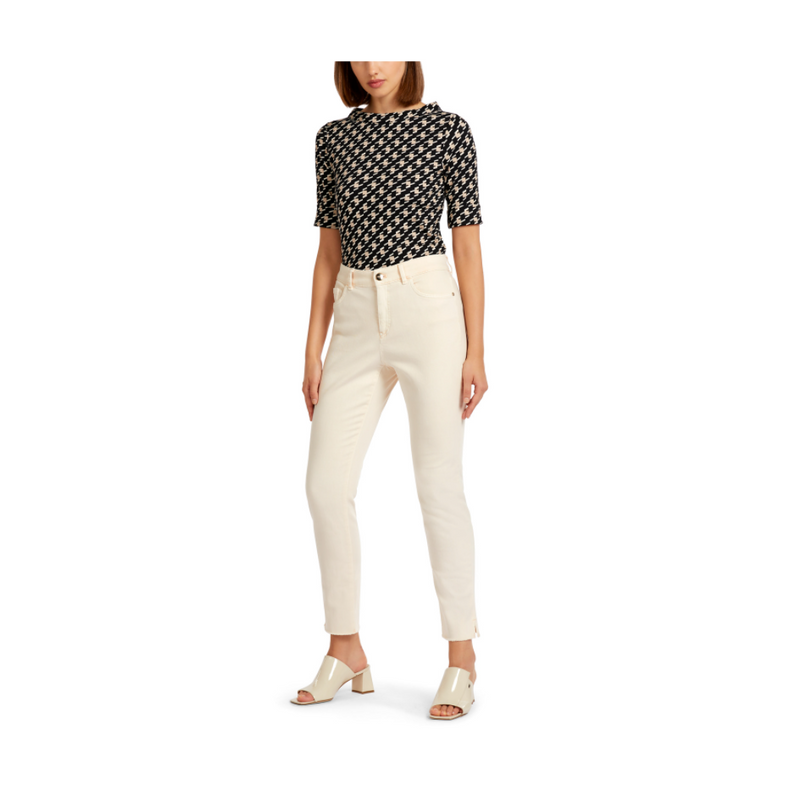 An image of the Marc Cain Frayed Bottom Jeans