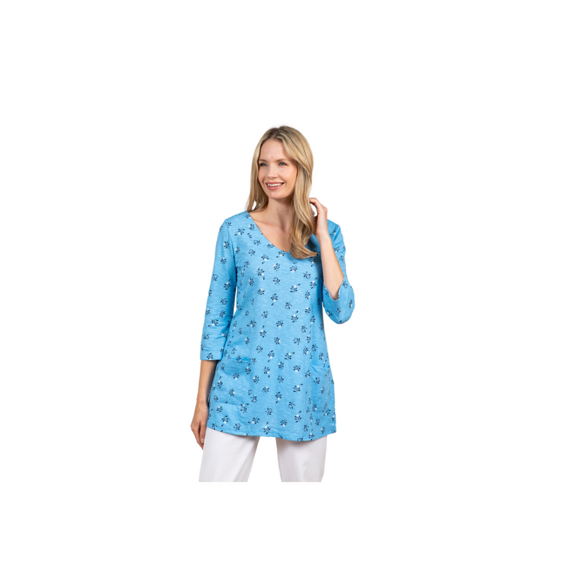 An image of the Lily & Me Clover Tunic Cosmos