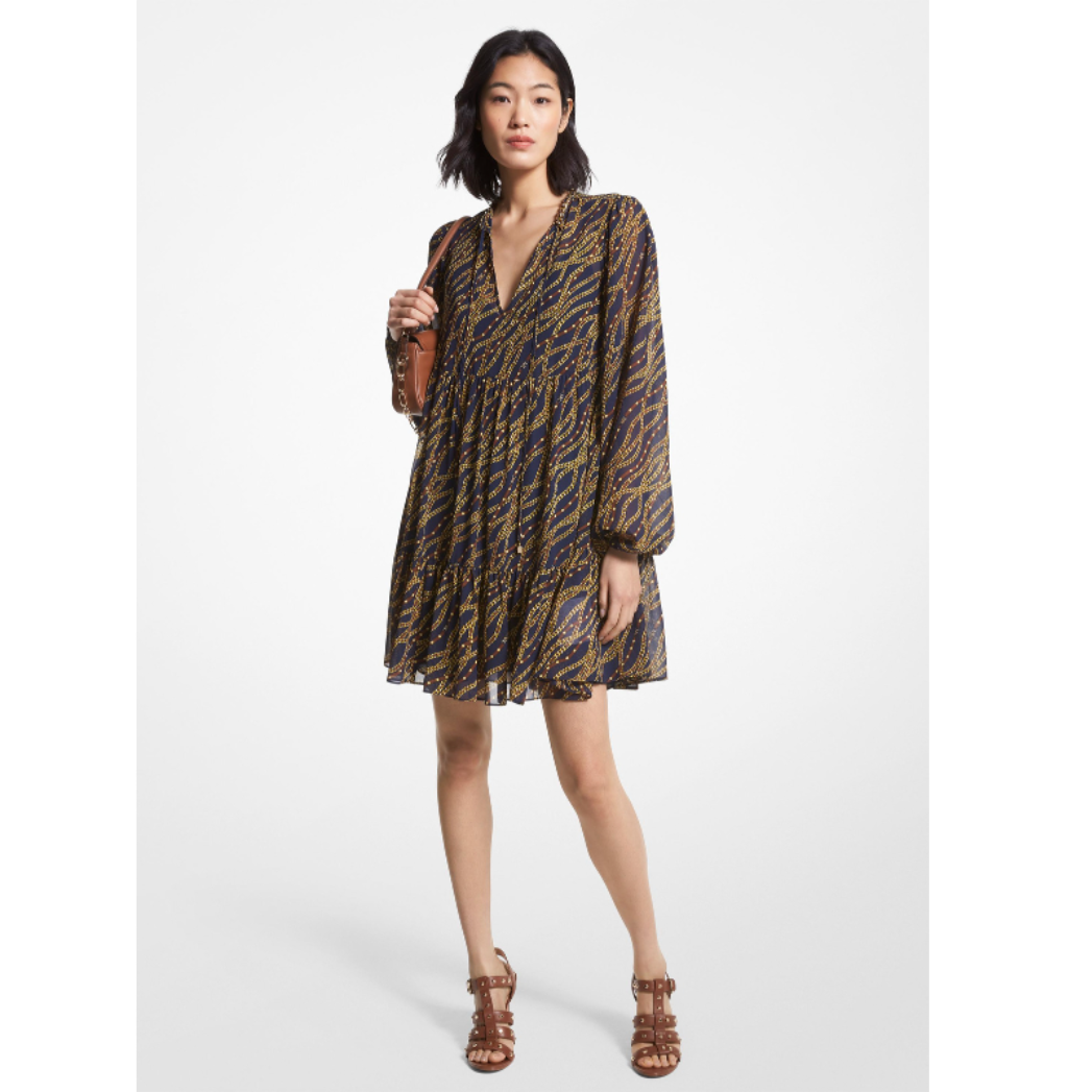 An image of the Michael Kors Chain Tenty Dress