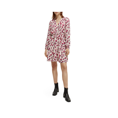 An image of the Scotch & Soda Wrapped Short Dress