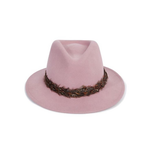 Suffolk Pheasant Feather Wrap Fedora