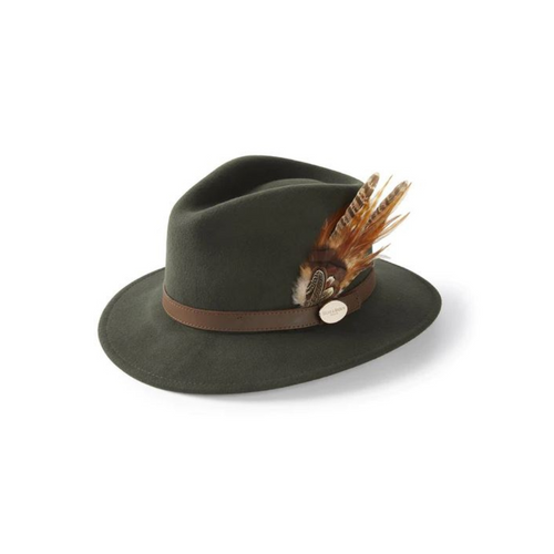 An image of the Hicks & Brown Suffolk Gamebird Feather Fedora