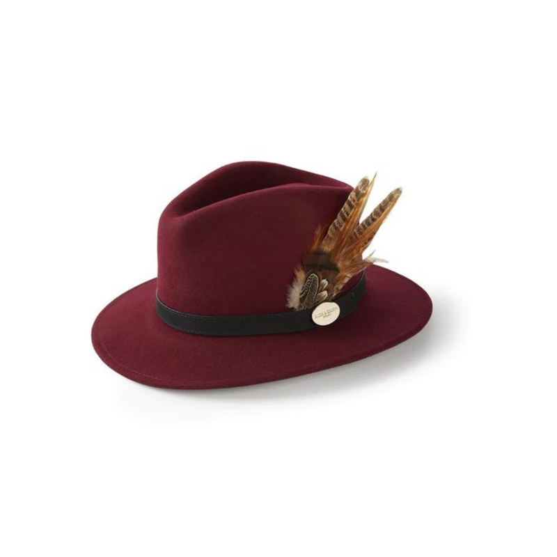 An image of the Hicks & Brown Suffolk Gamebird Feather Fedora