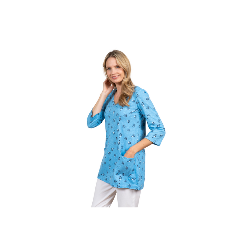 An image of the Lily & Me Clover Tunic Cosmos
