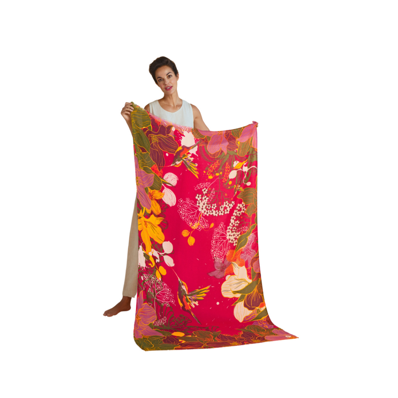 An image of the Powder Print Scarf
