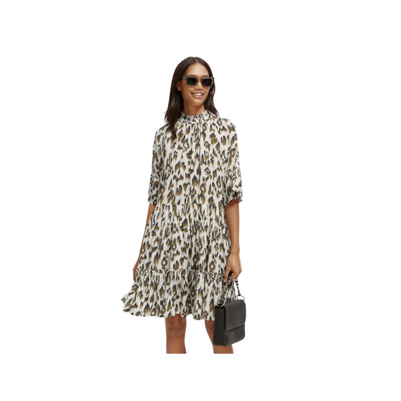 An image of the Scotch & Soda Short Dress Ruffle Sleeve