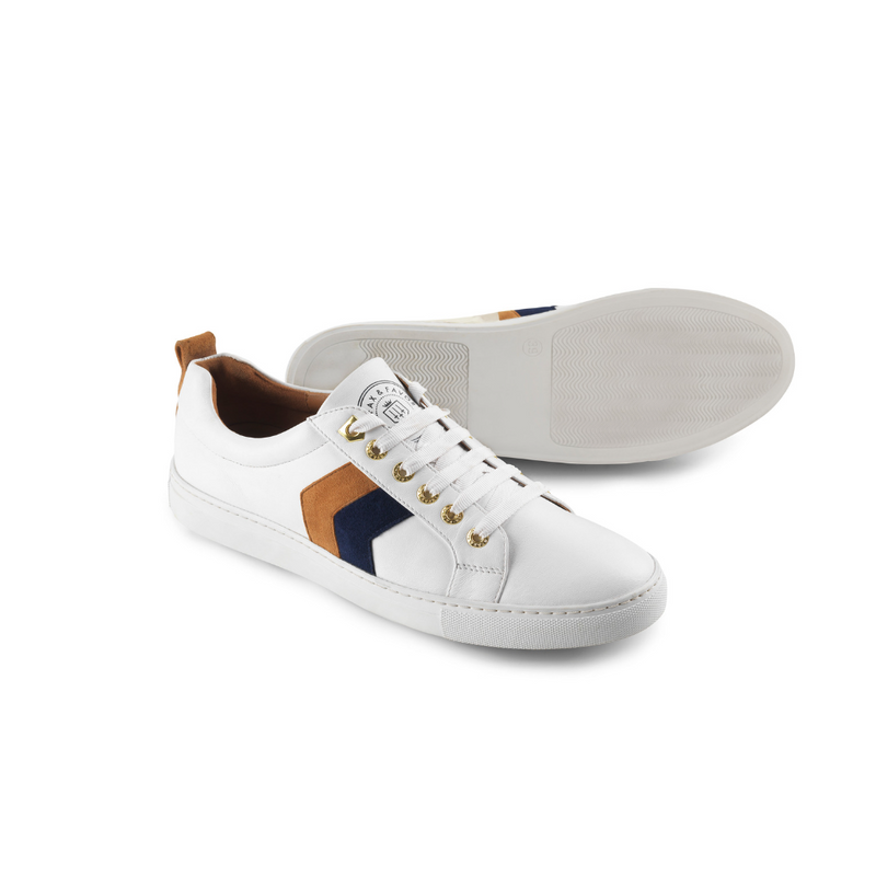 Fairfax & Favor Alexandra Leather Trainer