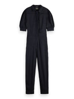 An image of the Scotch & Soda Jacquard Woven Jumpsuit