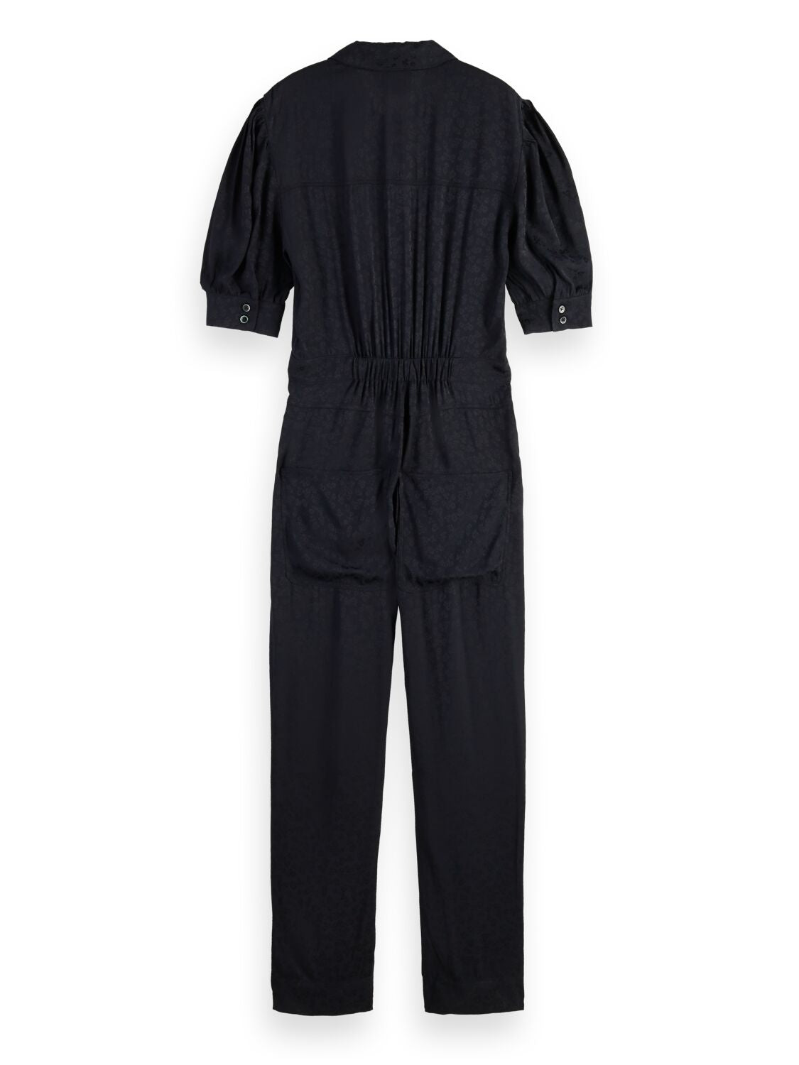 An image of the Scotch & Soda Jacquard Woven Jumpsuit