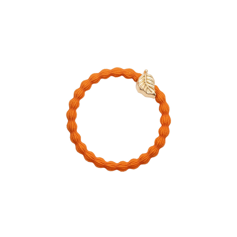 An image of the By Eloise Gold Leaf Elastic Hairband