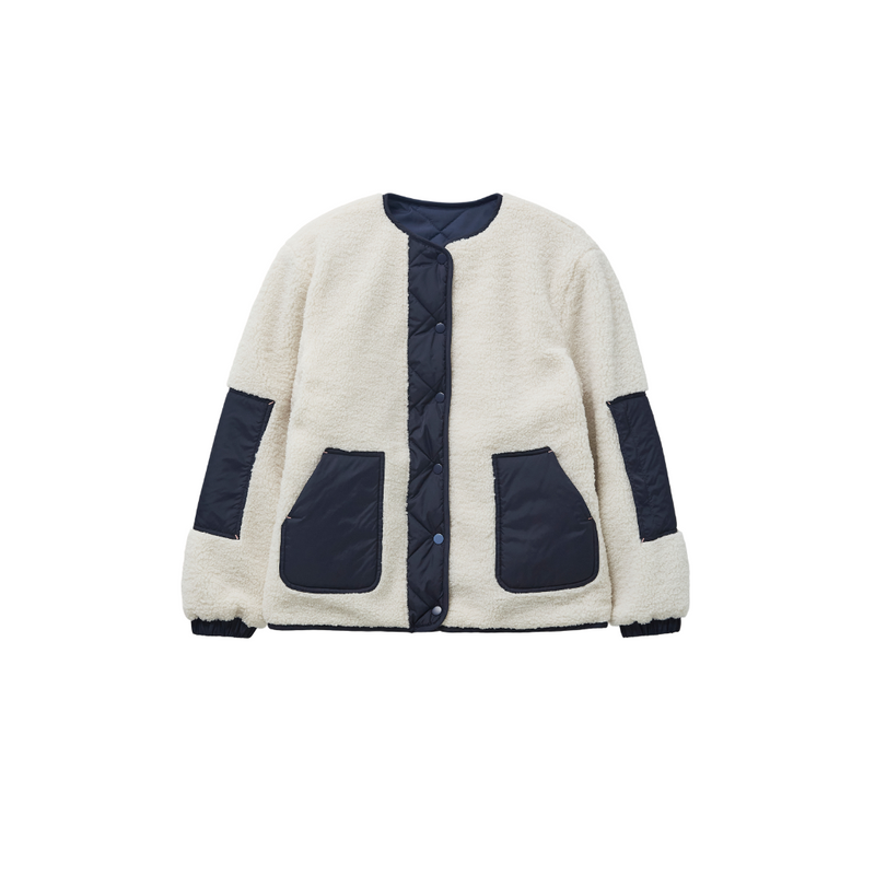 An image of the White Stuff Taylor Reversible Borg Jacket