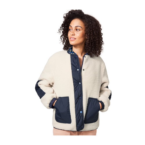 An image of the White Stuff Taylor Reversible Borg Jacket
