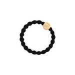 An image of the By Eloise Gold Letter Charm Elastic Hairband