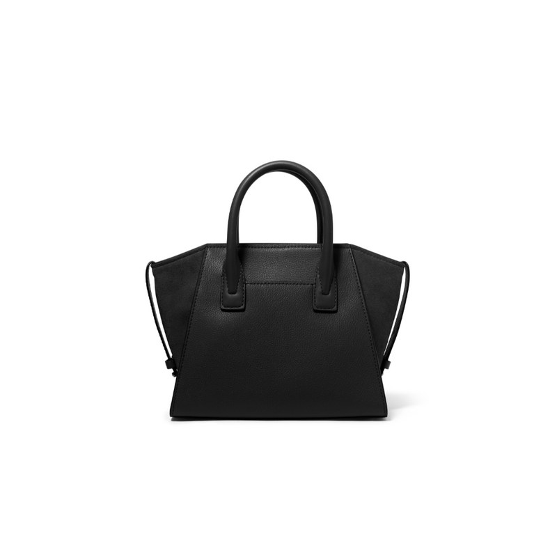 Avril Small Leather Top-Zip Satchel