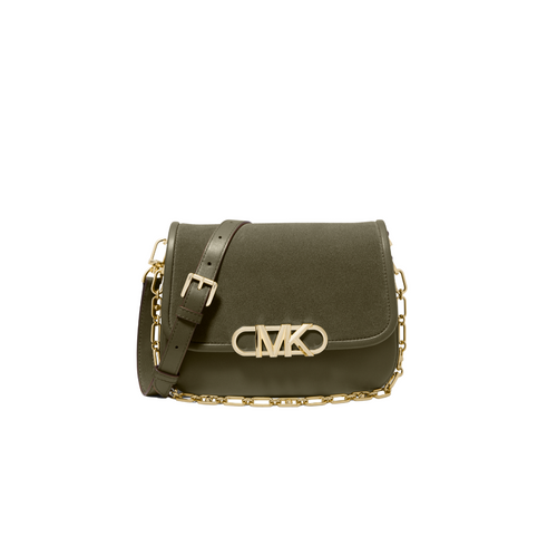 An image of the Michael Kors Saddle Crossbody Bag
