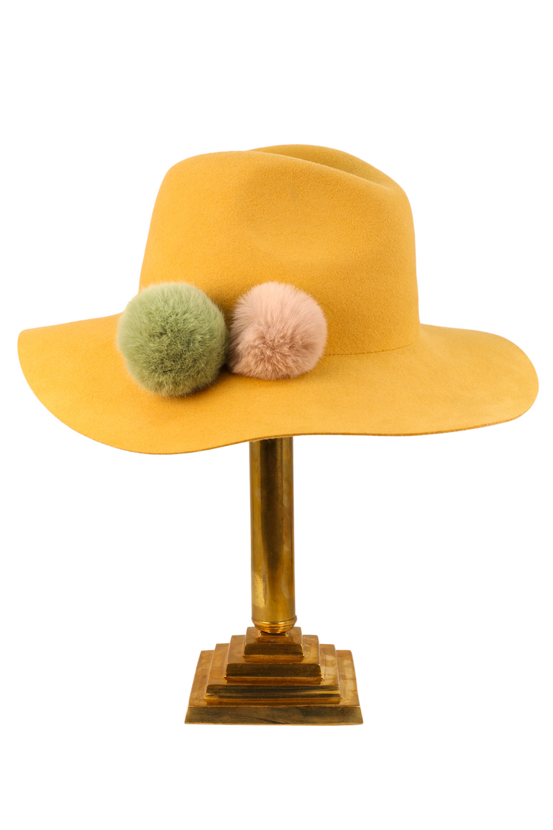 An image of the Powder Cassandra Wool Hat