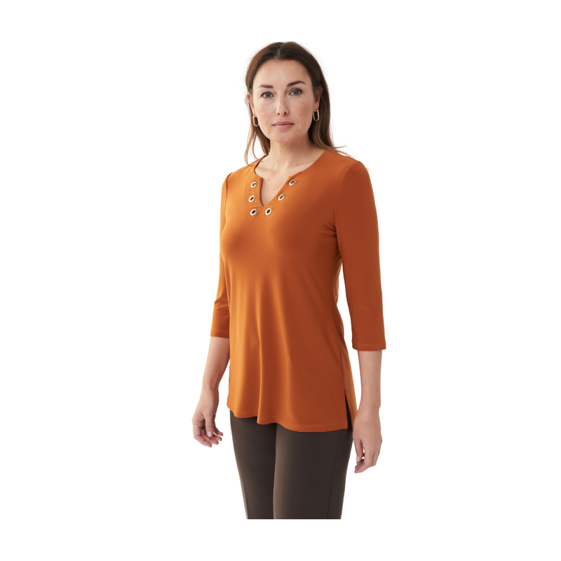 An image of the Joseph Ribkoff 3/4 Sleeve Top