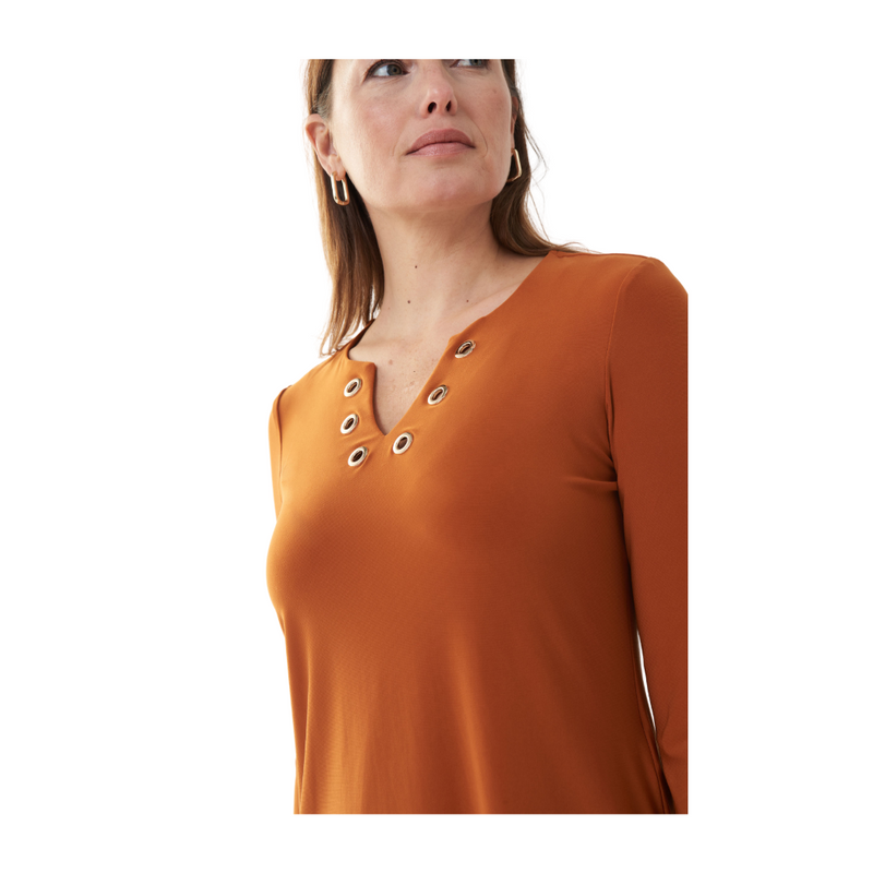 An image of the Joseph Ribkoff 3/4 Sleeve Top