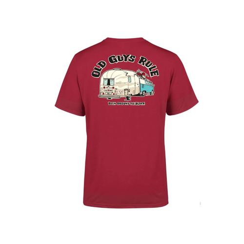 An image of the Old Guys Rule Been Around The Block T Shirt