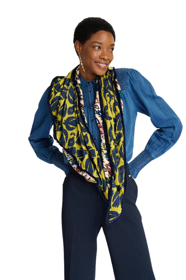 An image of the POM Amsterdam Double Crafts Shawl